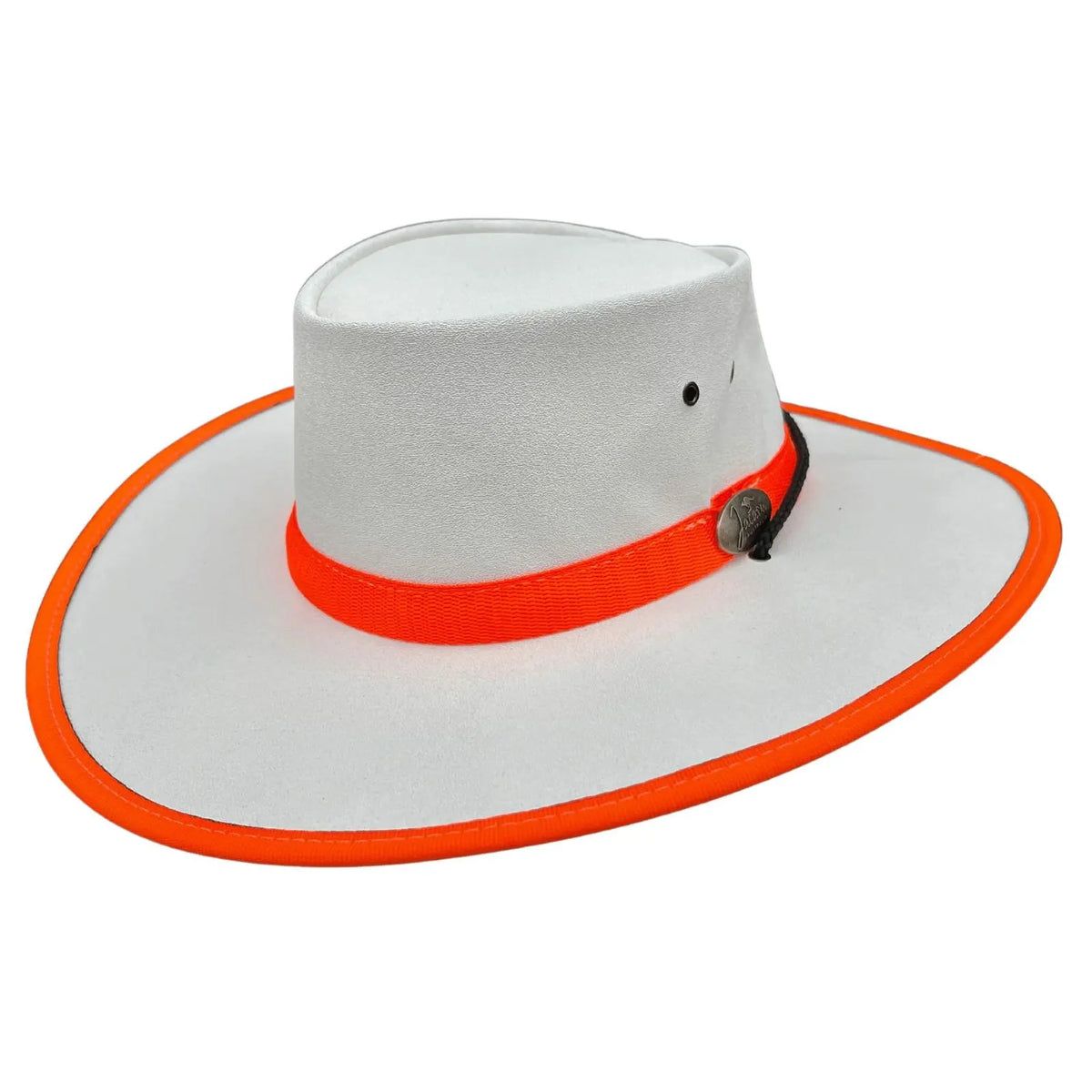 JACARU Hi Vis Safety Explorer Work Wear Sun Hat UV Protection Water Resistant - Image 2