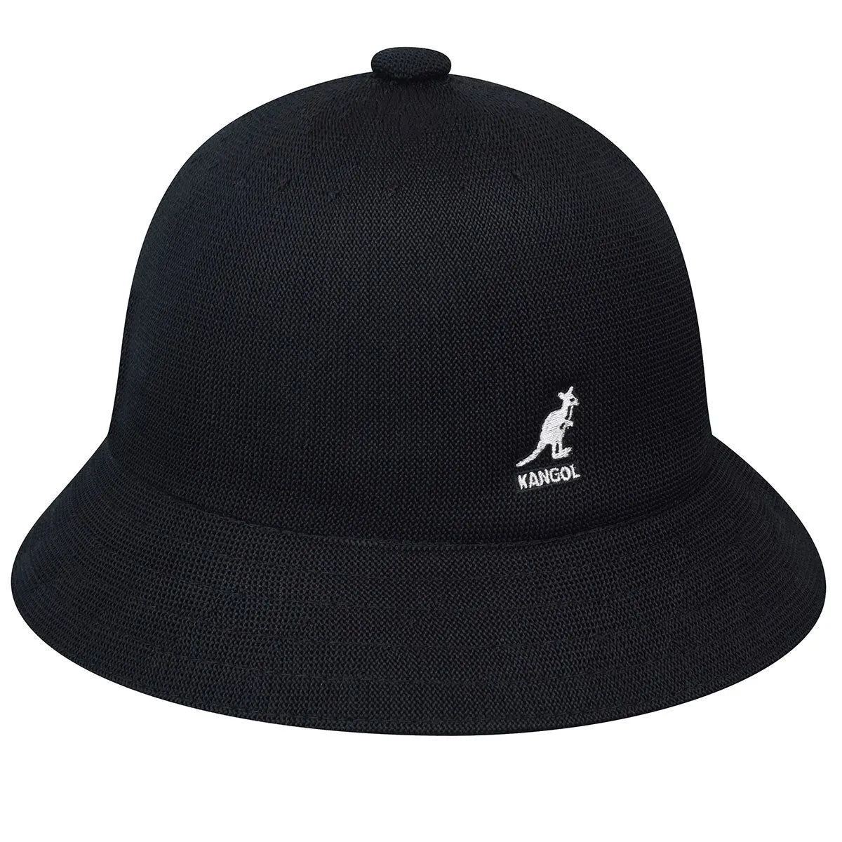 KANGOL Tropic Casual Bucket Hat K2094ST Summer Sun Brim Cap - Black - Image 2