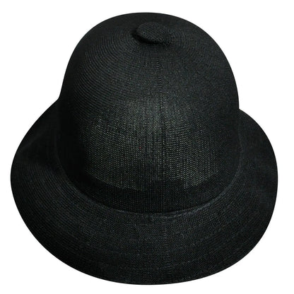 KANGOL Tropic Casual Bucket Hat K2094ST Summer Sun Brim Cap - Black - Image 4
