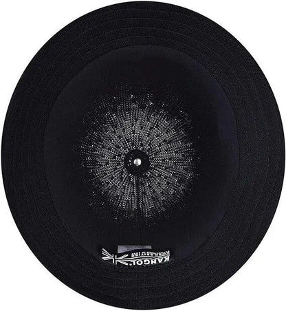 KANGOL Tropic Casual Bucket Hat K2094ST Summer Sun Brim Cap - Black - Image 5