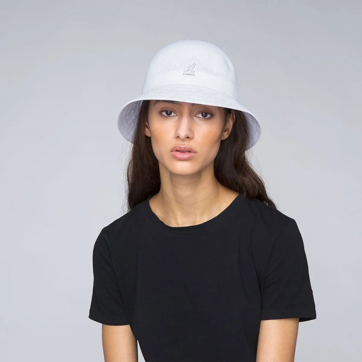 KANGOL Tropic Casual Bucket Hat K2094ST Summer Sun Brim Cap - White - Image 5