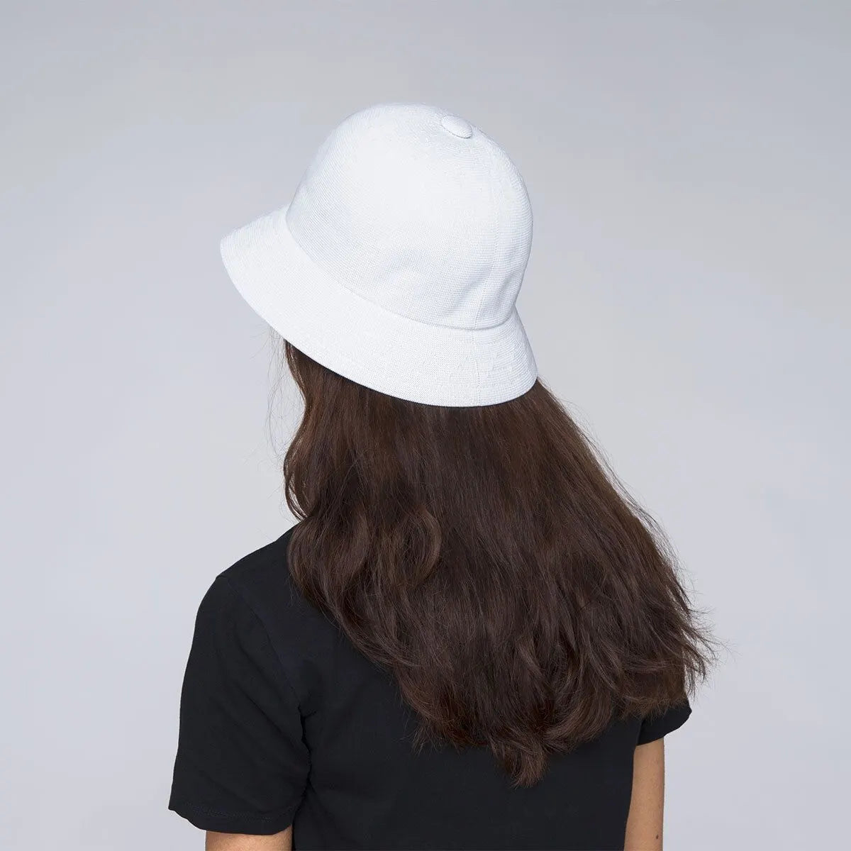 KANGOL Tropic Casual Bucket Hat K2094ST Summer Sun Brim Cap - White - Image 6
