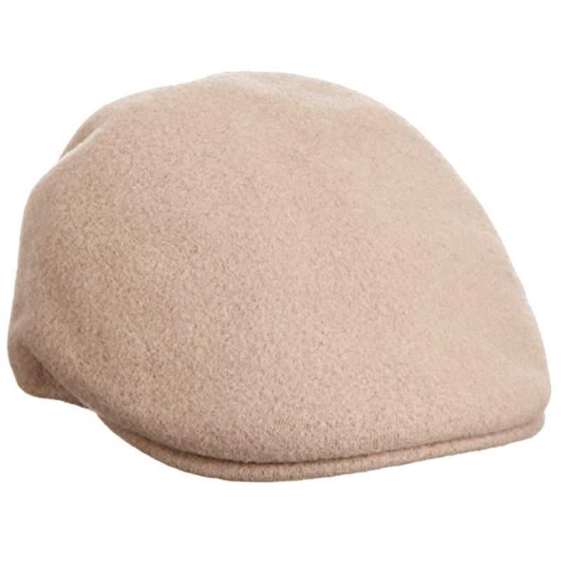 KANGOL Seamless Wool 507 Cap K0875FA Warm Winter Ivy Hat - Sand - XL - Image 2