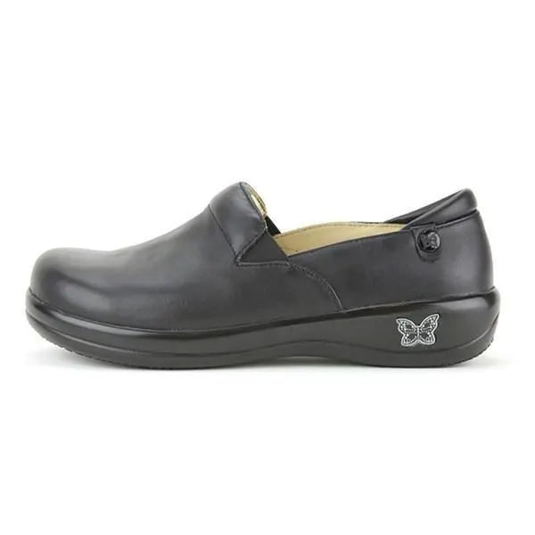 Alegria Keli Nursing Shoes Slip On Womens Work Hospitality - Black Nappa - Image 7