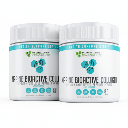 160 Servings Marine Collagen Bioactive Peptides Powder Beauty Glow for Skin Nails