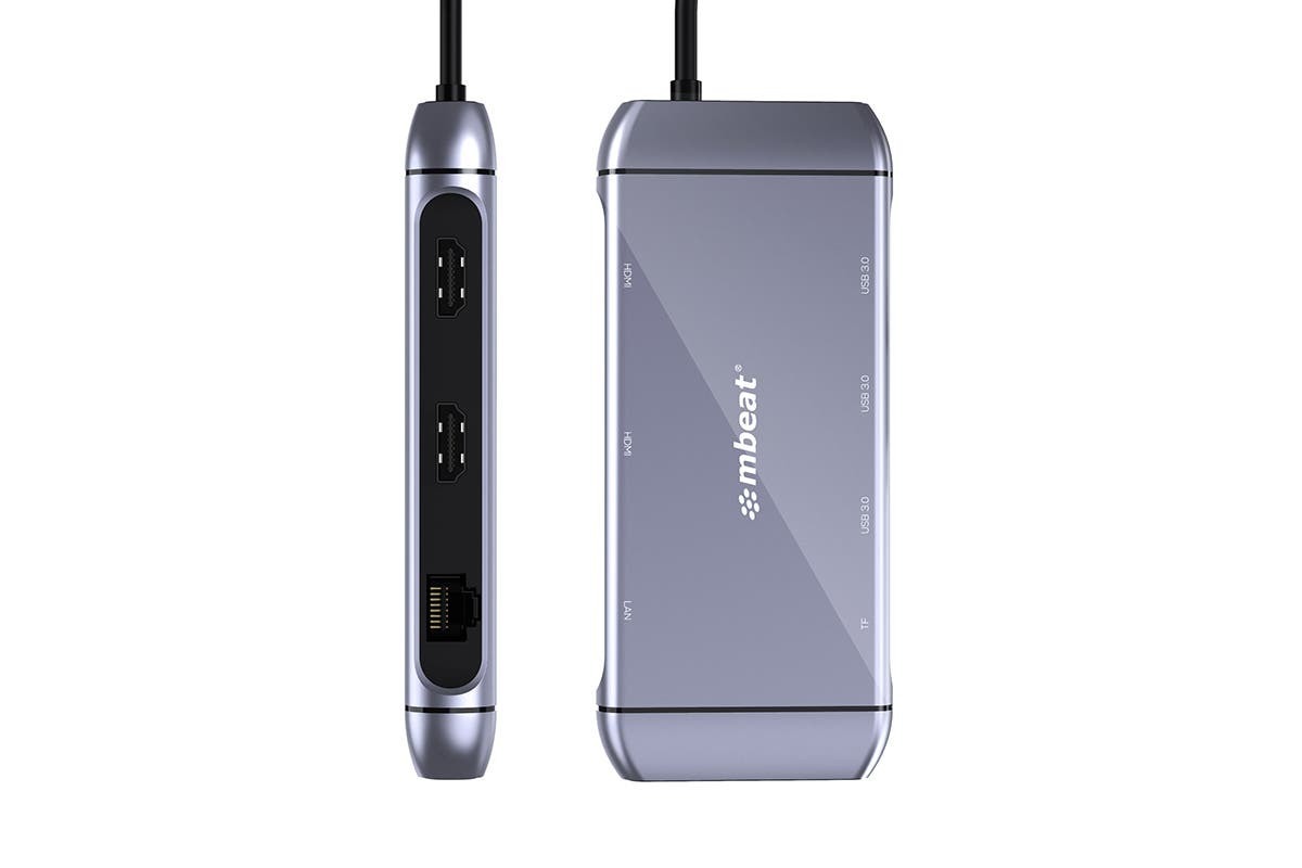 mBeat Elite X11 Dual Hdmi Mst 9-In-1 Usb-C Docking Station - Image 3