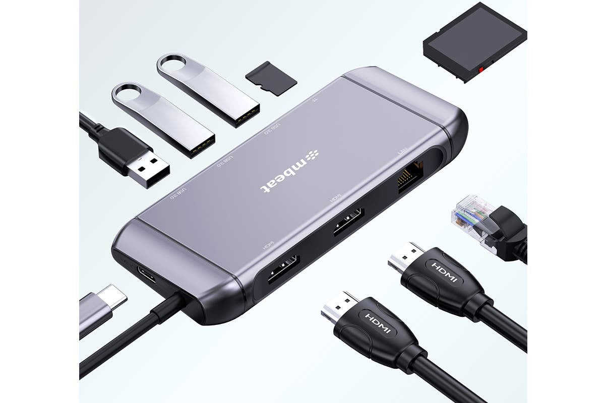 mBeat Elite X11 Dual Hdmi Mst 9-In-1 Usb-C Docking Station - Image 5