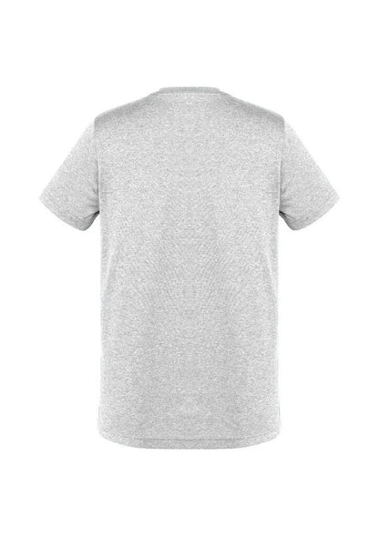 Mens Plain 100% Cotton T-Shirt Basic Blank Casual Short Sleeve Tee Top in Grey Marle - Image 7