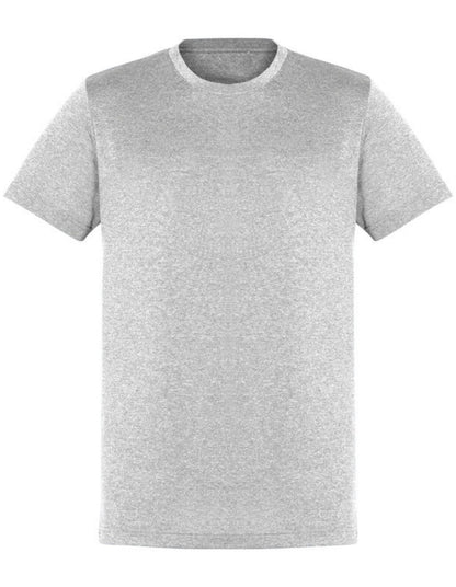Plain T-Shirt 100% COTTON Basic Blank Tee Mens Ladies Casual BULK Adults - Grey Marle - XL - Image 2