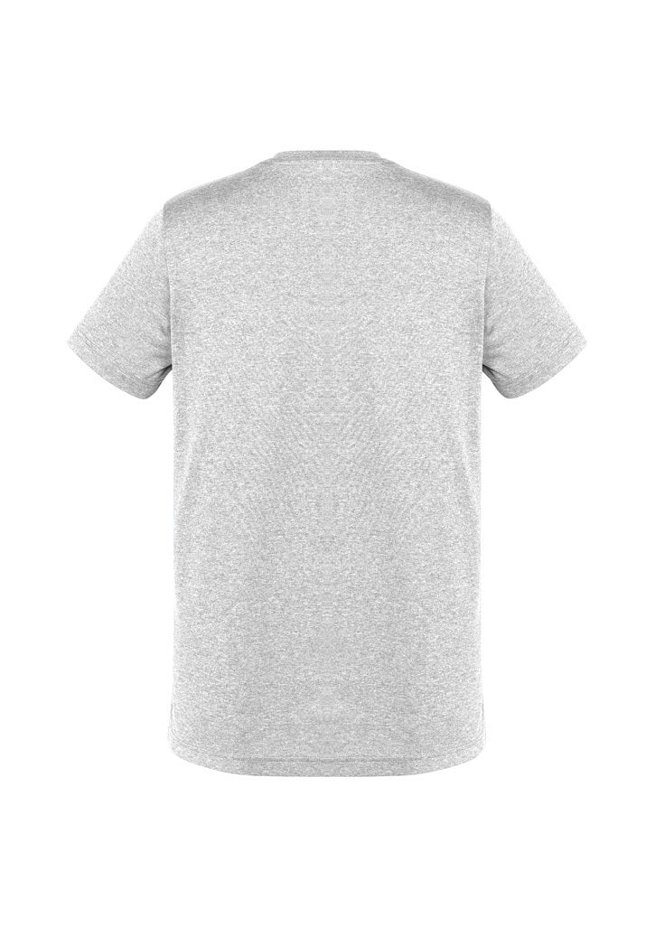 Plain T-Shirt 100% COTTON Basic Blank Tee Mens Ladies Casual BULK Adults - Grey Marle - XL - Image 3