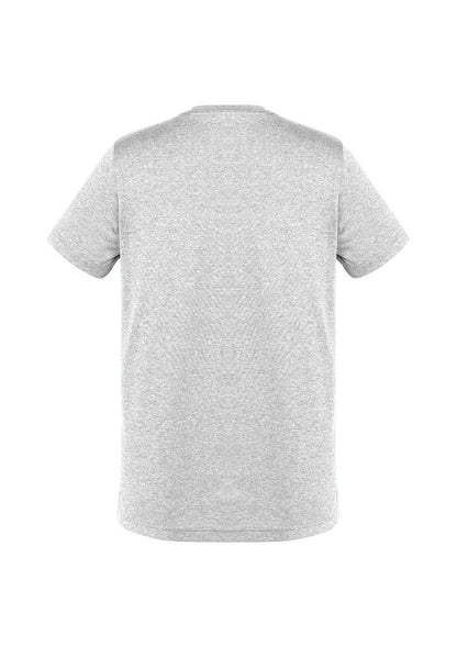 Plain T-Shirt 100% COTTON Basic Blank Tee Mens Ladies Casual BULK Adults - Grey Marle - XL - Image 3