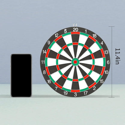 12" Dartboard Dart Board with Steel Darts Professional Competition Party Game - Image 7