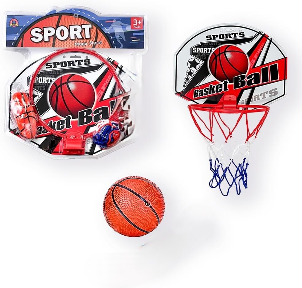 Mini Basketball Hoop Ring Kids Toy Children Door Indoor Hang Backboard - Image 2