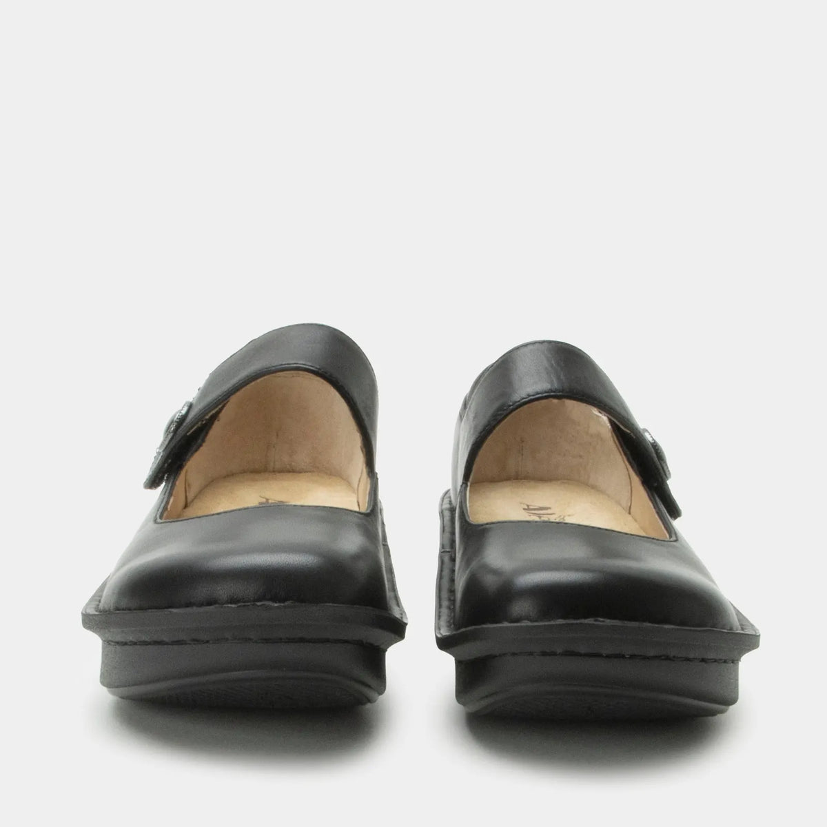 ALEGRIA Paloma Nursing Shoes Slip On Womens Work Working Hospitality - Black Nappa - Image 5