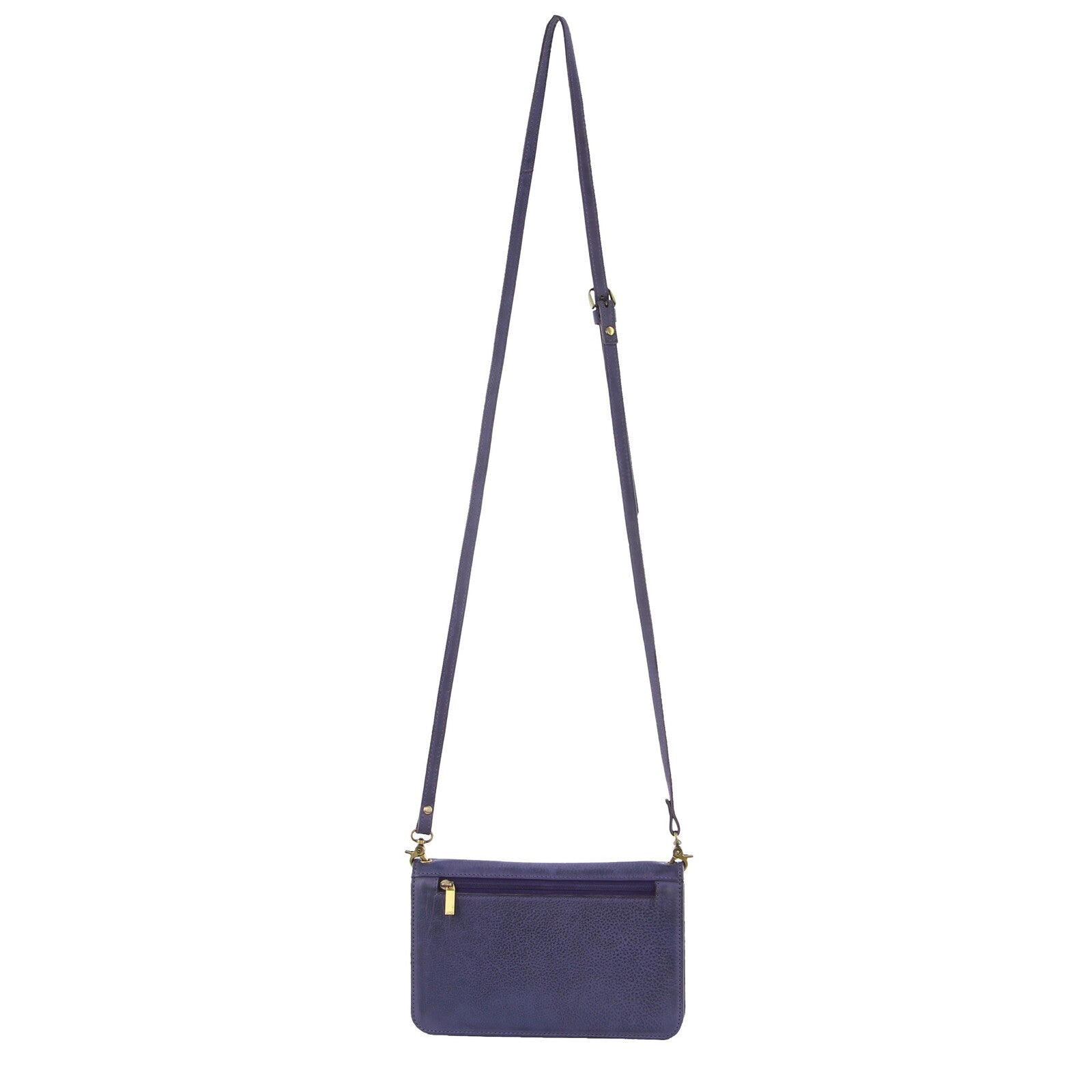 Pierre Cardin Ladies Womens Clutch Leather Wallet Purse RFID Protected - Purple - Image 3