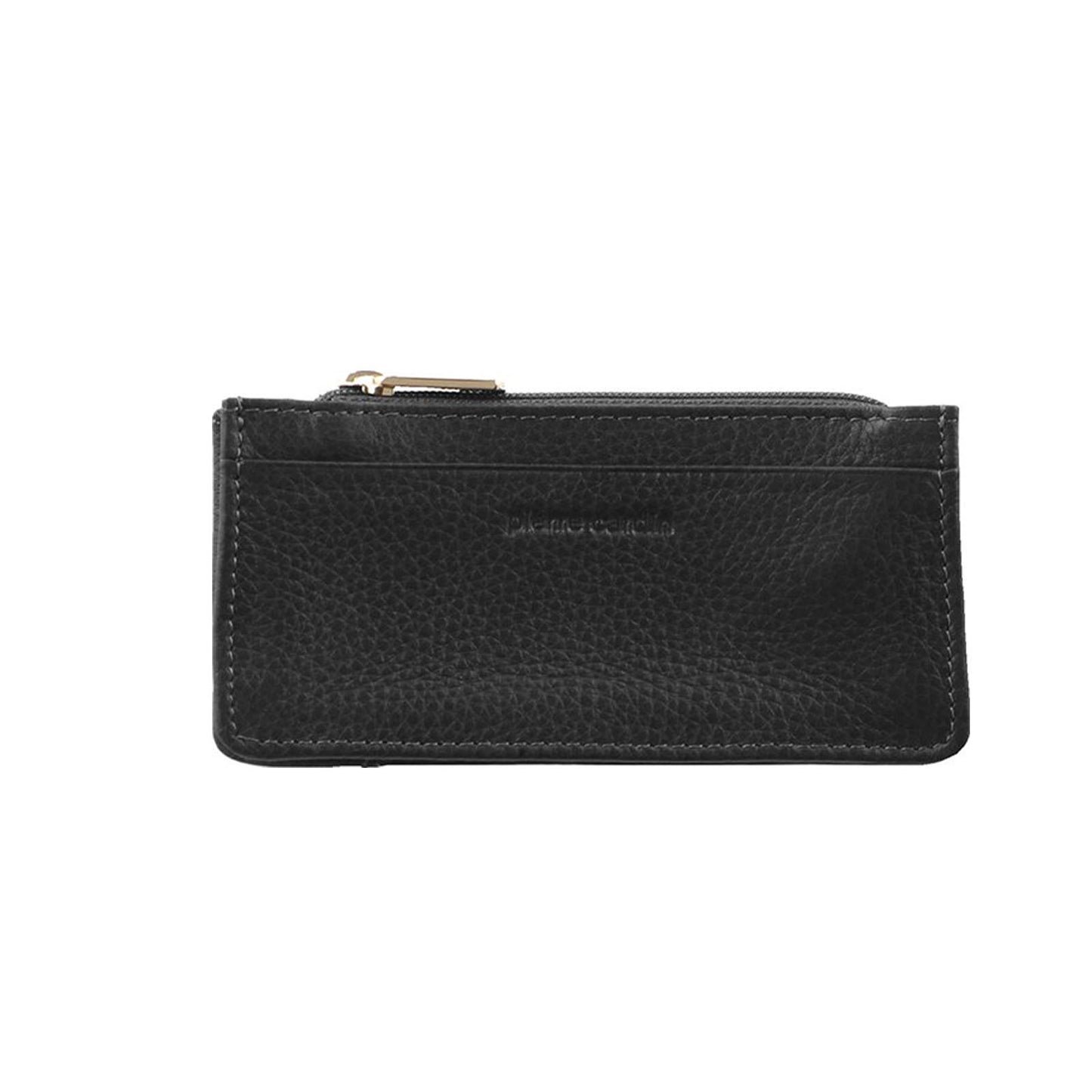 Pierre Cardin Womens Soft Italian Leather Coin Purse Holder Wallet - Black - Image 2