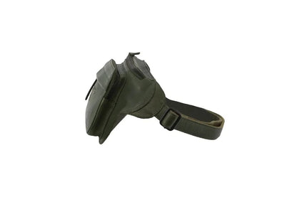 Pierre Cardin Mens Bum Bag Waist Pack Leather Travel Money Phone - Dark Green - Image 3