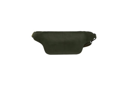 Pierre Cardin Mens Bum Bag Waist Pack Leather Travel Money Phone - Dark Green - Image 4