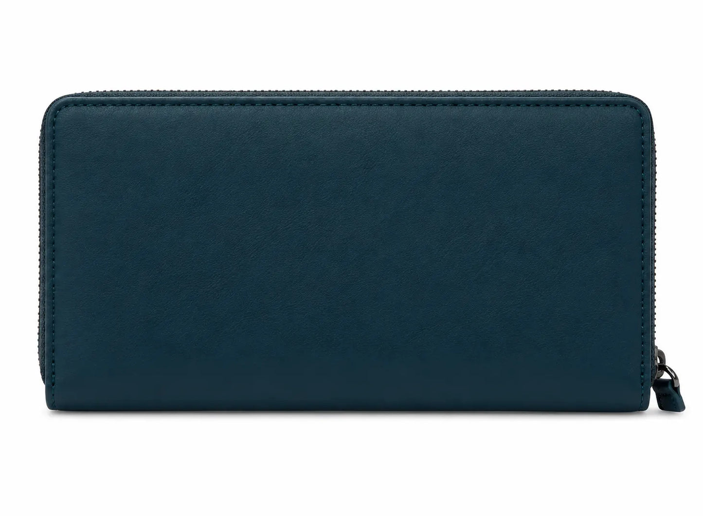 Pierre Cardin Womens Leather Zip Around Wallet RFID Blocking w/ Wristlet in Navy - Image 4