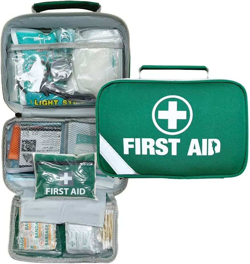 6x 258pcs Premium First Aid Kit Medical Travel Set Emergency Family Safety - Image 6