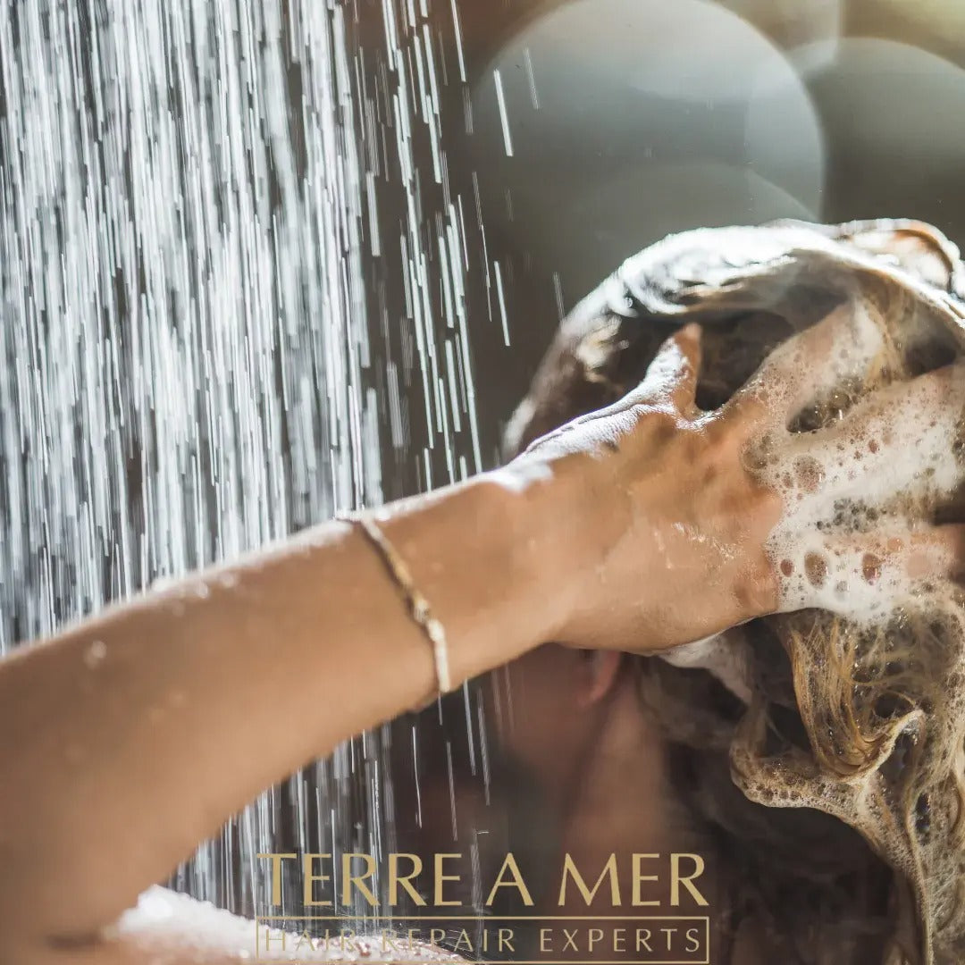 2x Terre A Mer Pure Hydration Amino Acid/Argan Oil Shampoo - 60ml Travel Size - Image 3