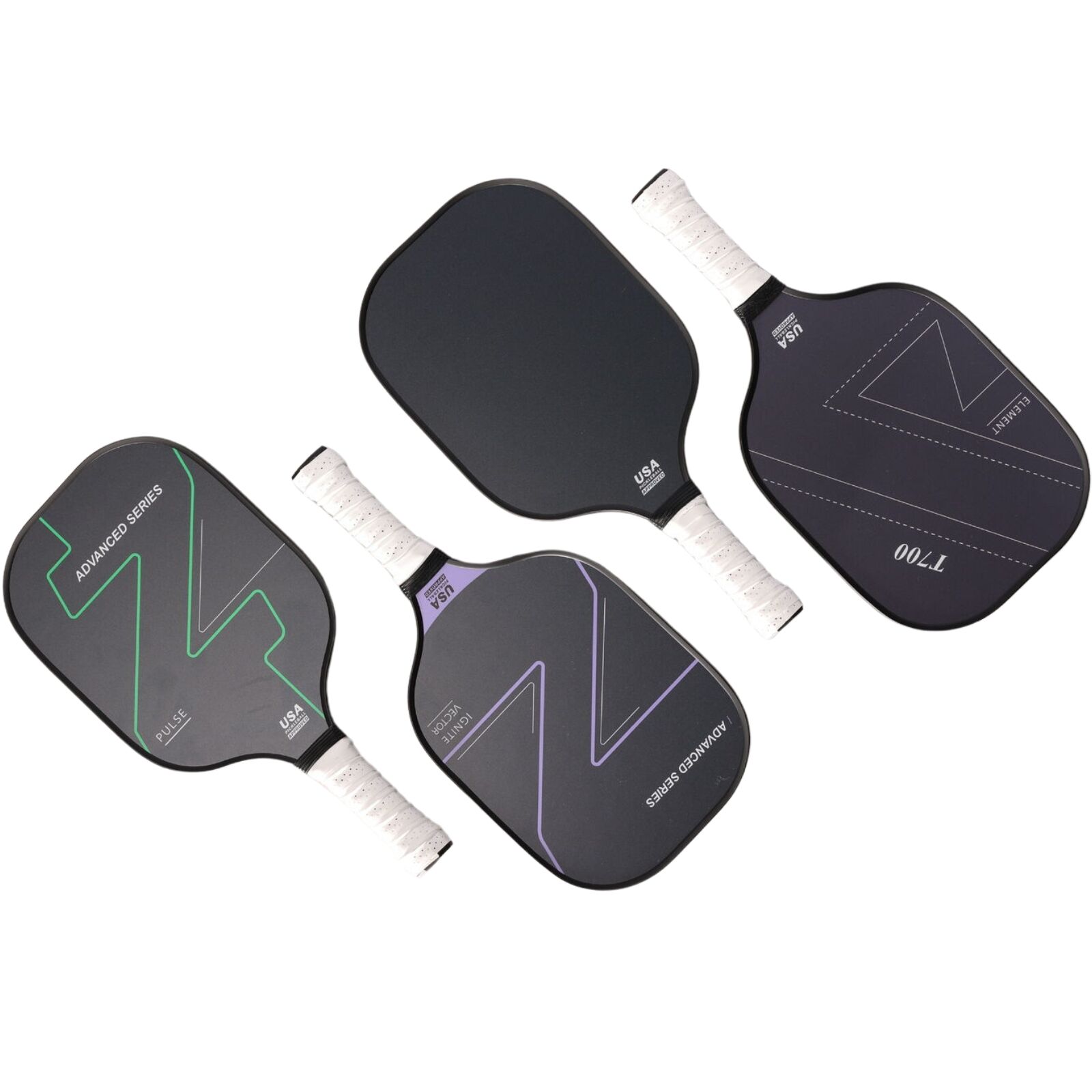 4x Graphite Carbon Fiber Pickleball Paddles Pickle Ball Racket Racquet Bulk - Image 8