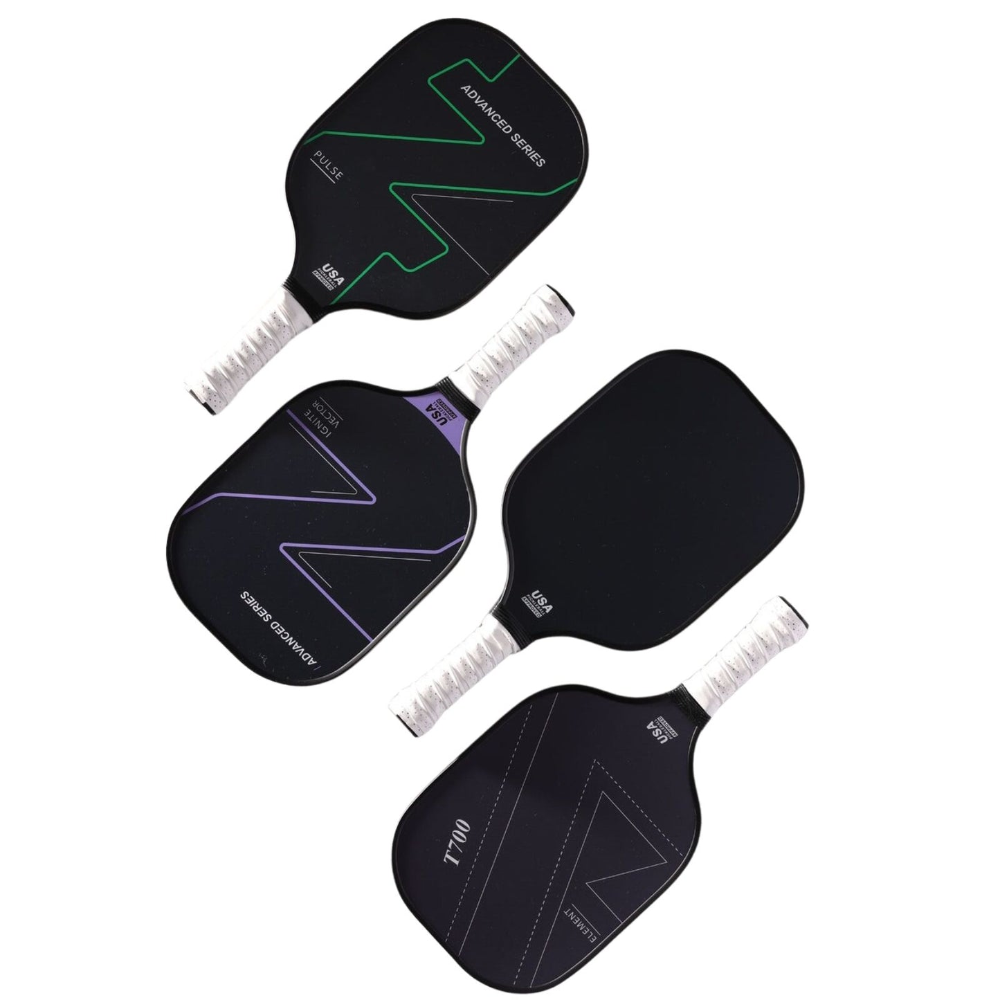 4x Graphite Carbon Fiber Pickleball Paddles Pickle Ball Racket Racquet Bulk - Image 9