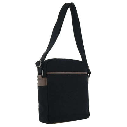 POLICE Wings Mens Canvas Crossbody Bag in Black - Image 4