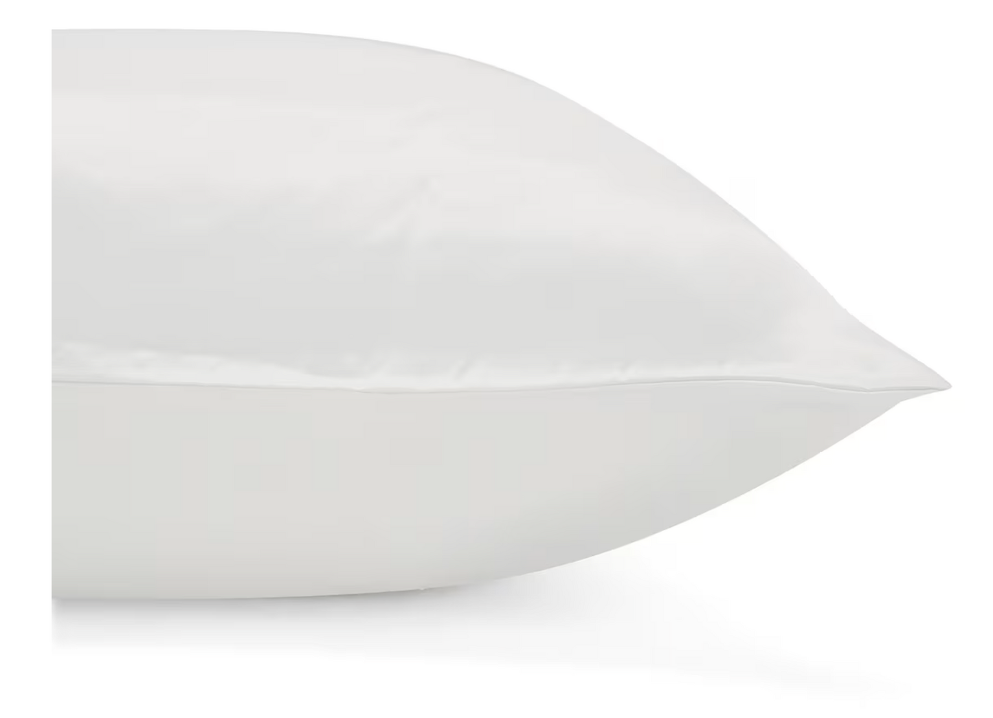 Silk Pillowcase Standard Size Pillow Case in White - Image 4