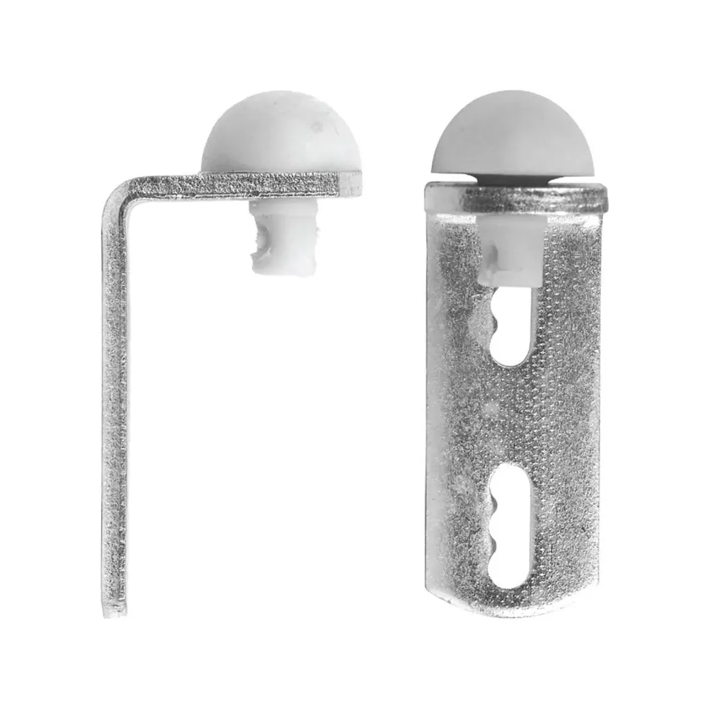 Rolltrak Stop for Sliding Doors Metal w/ Rubber Stop R1760 (1 Pack of 2) - Image 2
