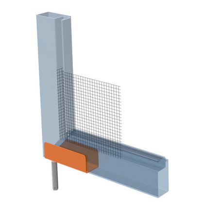 Rolltrak Flyscreen Frame Hinge (1 Pack of 2) - Fits 25mm x 11mm Frame - Image 3