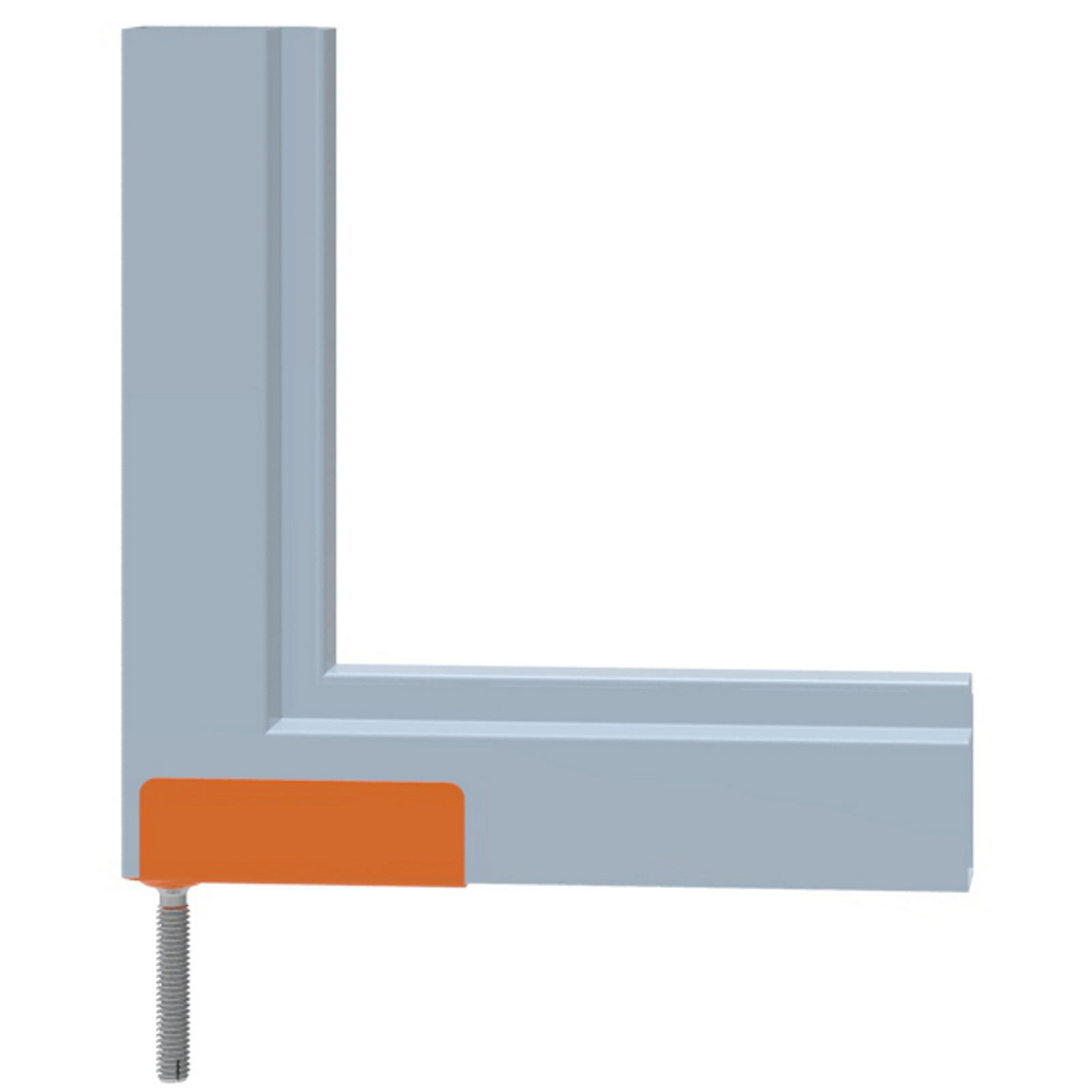 Rolltrak Flyscreen Frame Hinge (1 Pack of 2) - Fits 25mm x 11mm Frame - Image 4