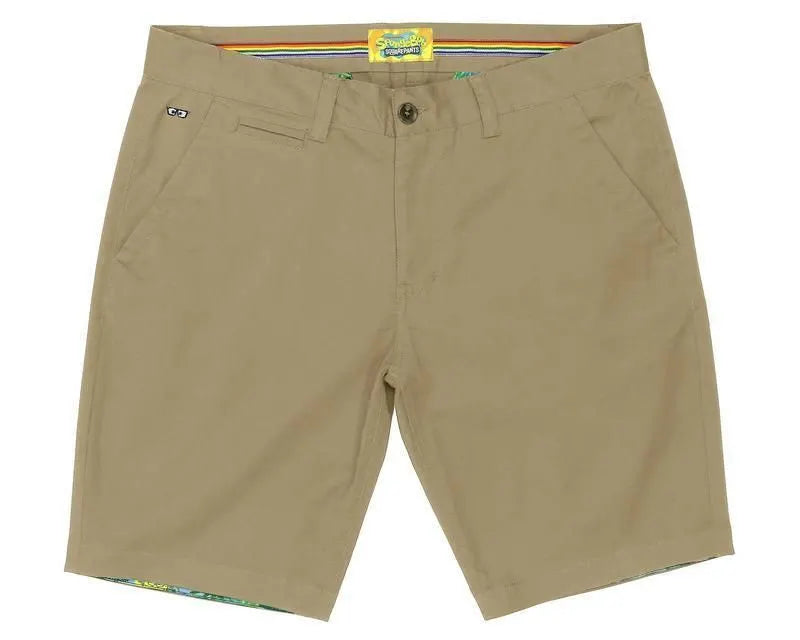 SpongeBob Squarepants Mens Hawaiian Shorts Summer - Sand - Image 2