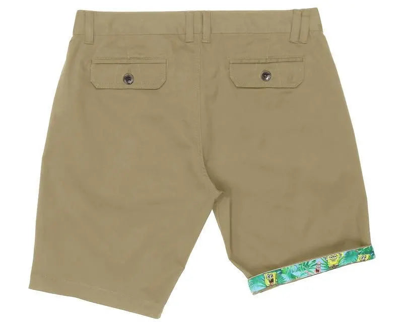 SpongeBob Squarepants Mens Hawaiian Shorts Summer - Sand - Image 4