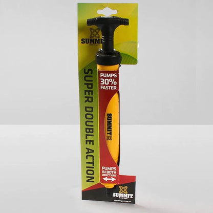 Summit Super Double Action Ball Pump Soccer Basketball Cycling Portable - Image 3