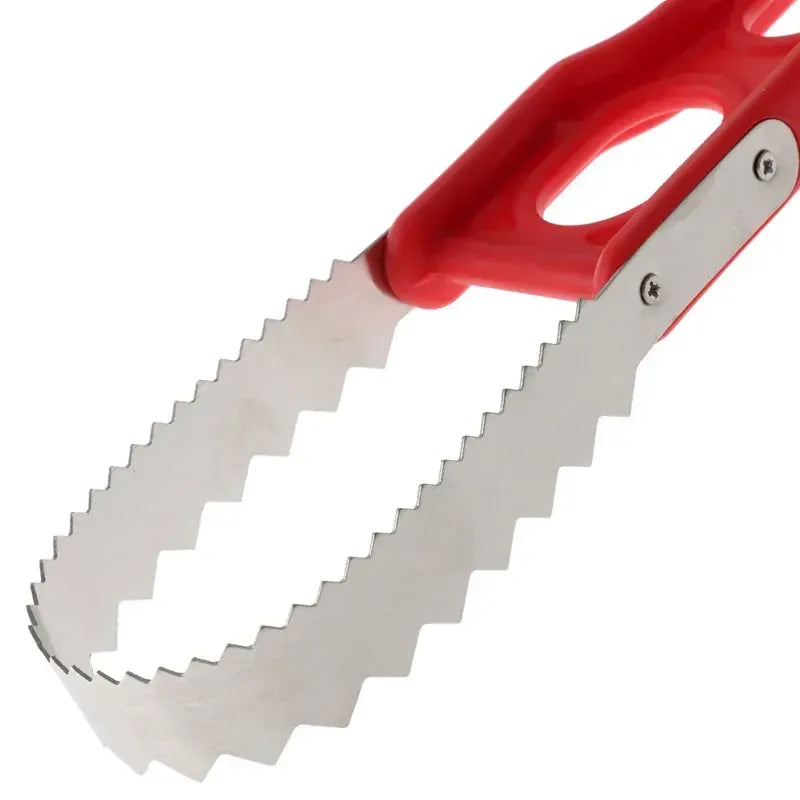 Ergonomic Premium Sturdy Fish Scaler Scaling Tool - Large (25cm Long) - Image 3