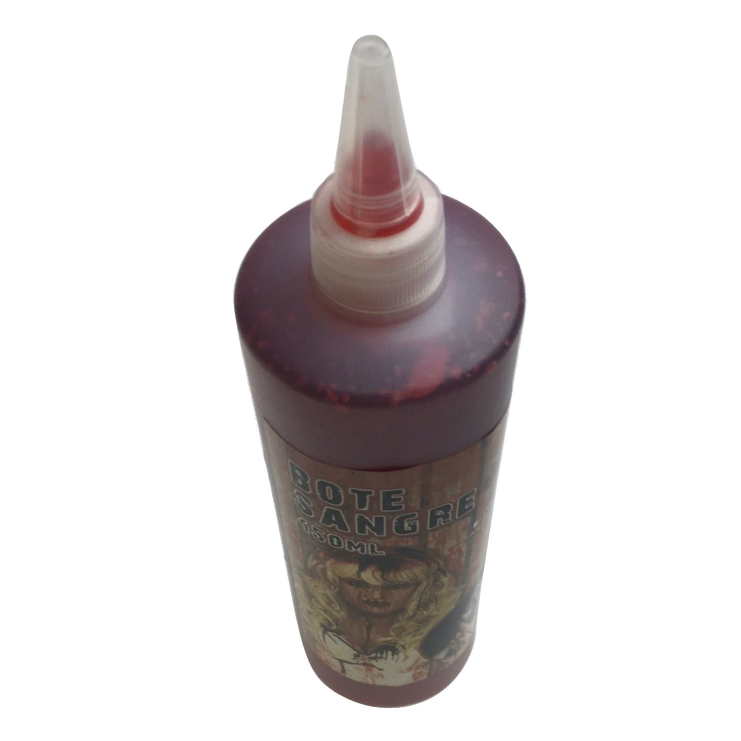 Gothic Vampire Wig + 450ml Bottle Fake Blood Halloween Costume Set Horror Scary Party - Image 5