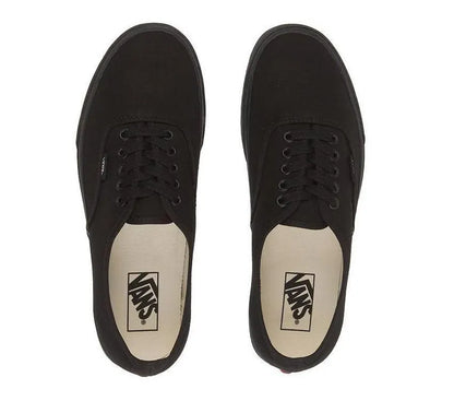 VANS Authentic Shoes Sneakers Classic Skateboard Sneakers Casual Skate Board - Black/Black - Image 4