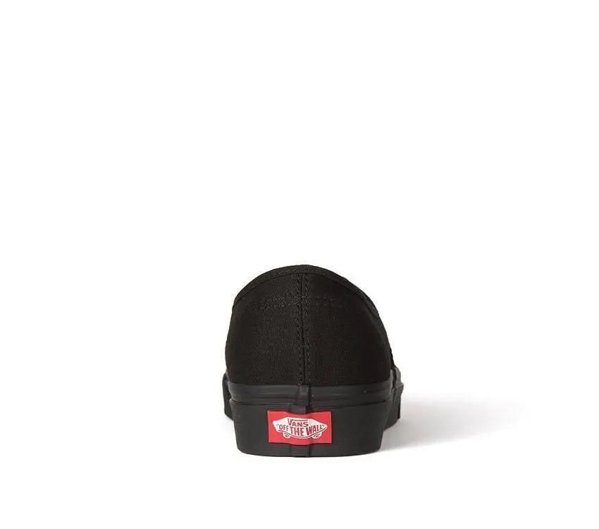 VANS Authentic Shoes Sneakers Classic Skateboard Sneakers Casual Skate Board - Black/Black - Image 5