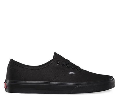 VANS Authentic Shoes Sneakers Classic Skateboard Sneakers Casual Skate Board - Black/Black - Image 7