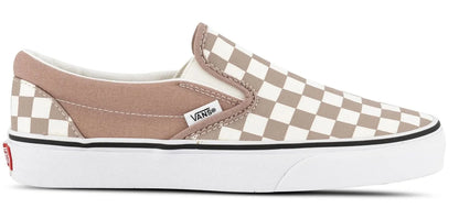 Vans Classic Slip On Canvas Sneaker Shoes Chess Check - Etherea/True White - Image 2