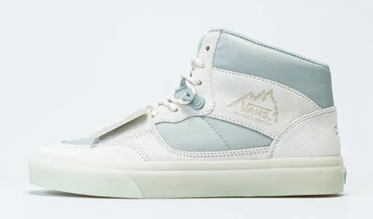 Vans Canvas High Top Shoes Sneakers Boots C2H4 - White/Sky - Image 4