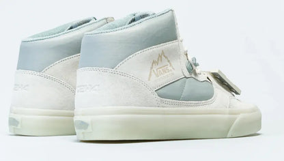 Vans Canvas High Top Shoes Sneakers Boots C2H4 - White/Sky - Image 5