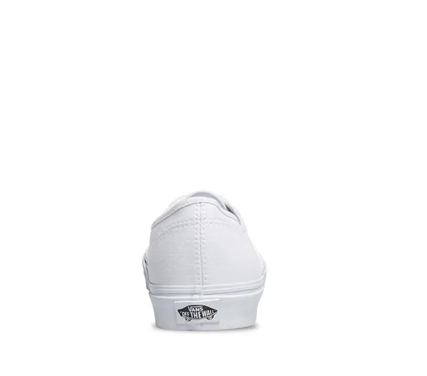 Vans Authentic Canvas Shoes Classic Skateboard Sneakers Casual - True White - Image 6
