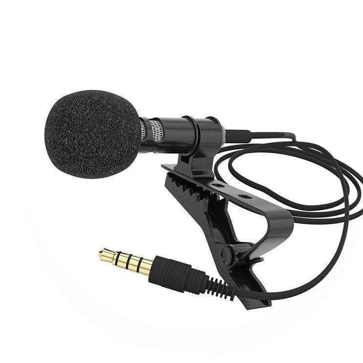 Hridz 3.5mm Clip-on Lapel Lavalier Microphone for Mobile Phone - Image 2