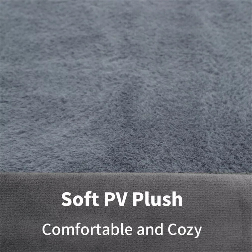 Medium PawfectFriend Orthopedic Dog Bed 3-Side Comfort Bolster Padded Calming Mattress Bed with Removable Cover - Image 3
