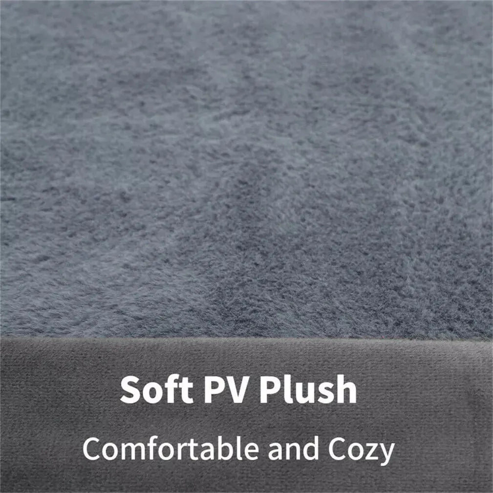 XL Size PawfectFriend Orthopedic Dog Bed 3-Side Comfort Bolster Padded Calming Mattress Bed with Removable Cover - Image 3