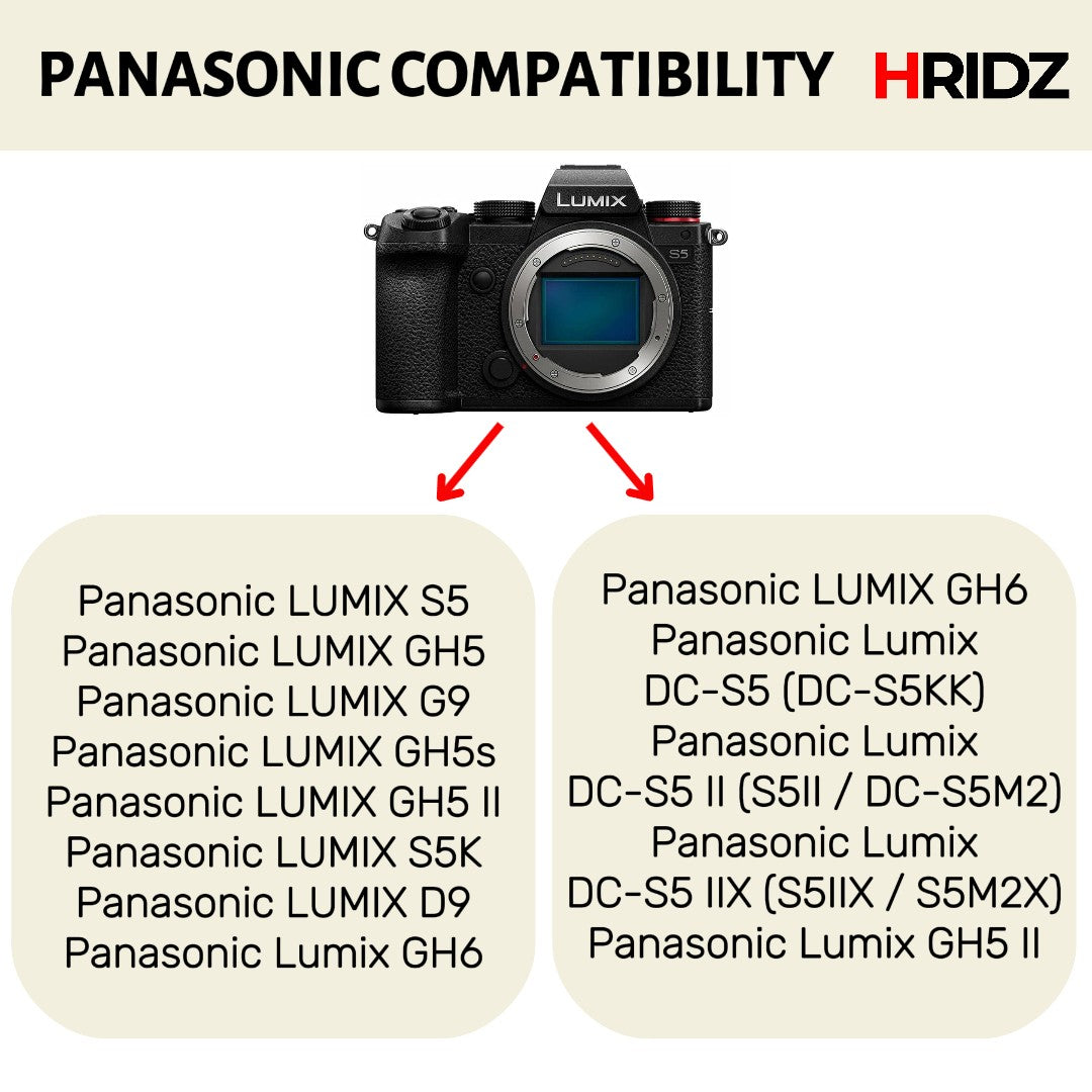 Hridz BLK22 Battery and Dual charger pack for Panasonic DMW-BLK22 LUMIX DSLR - combo-pack - Image 4
