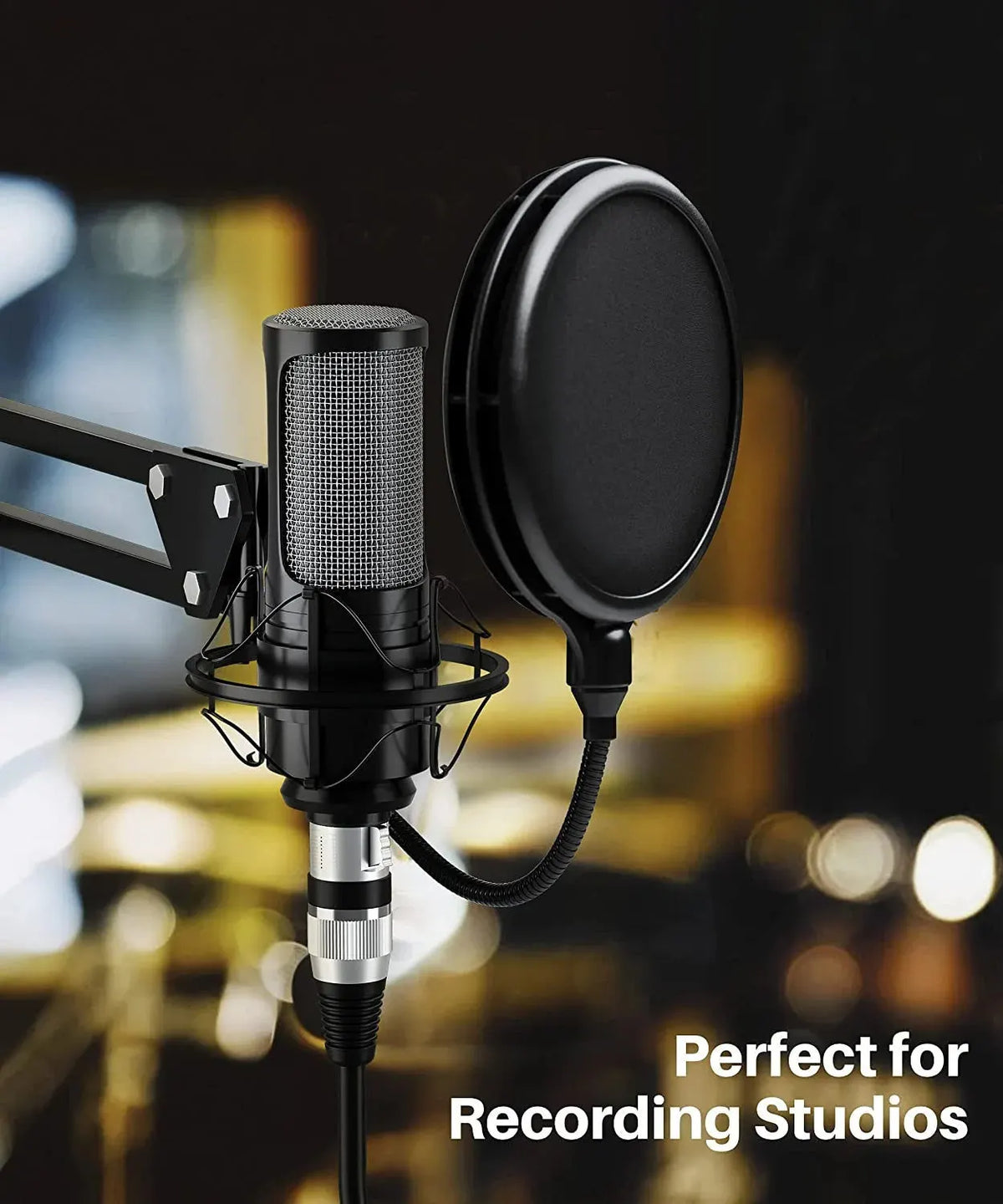 1m Hridz XLR Cable Male To Female Audio Output and Input Apply To KTV Microphone - Image 3