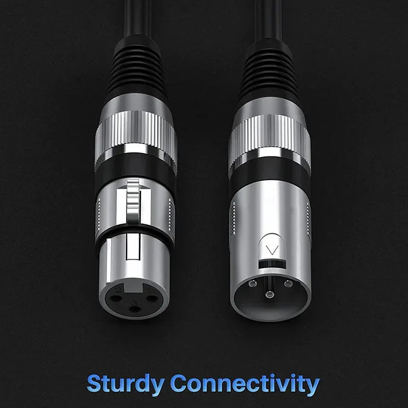 1m Hridz XLR Cable Male To Female Audio Output and Input Apply To KTV Microphone - Image 7